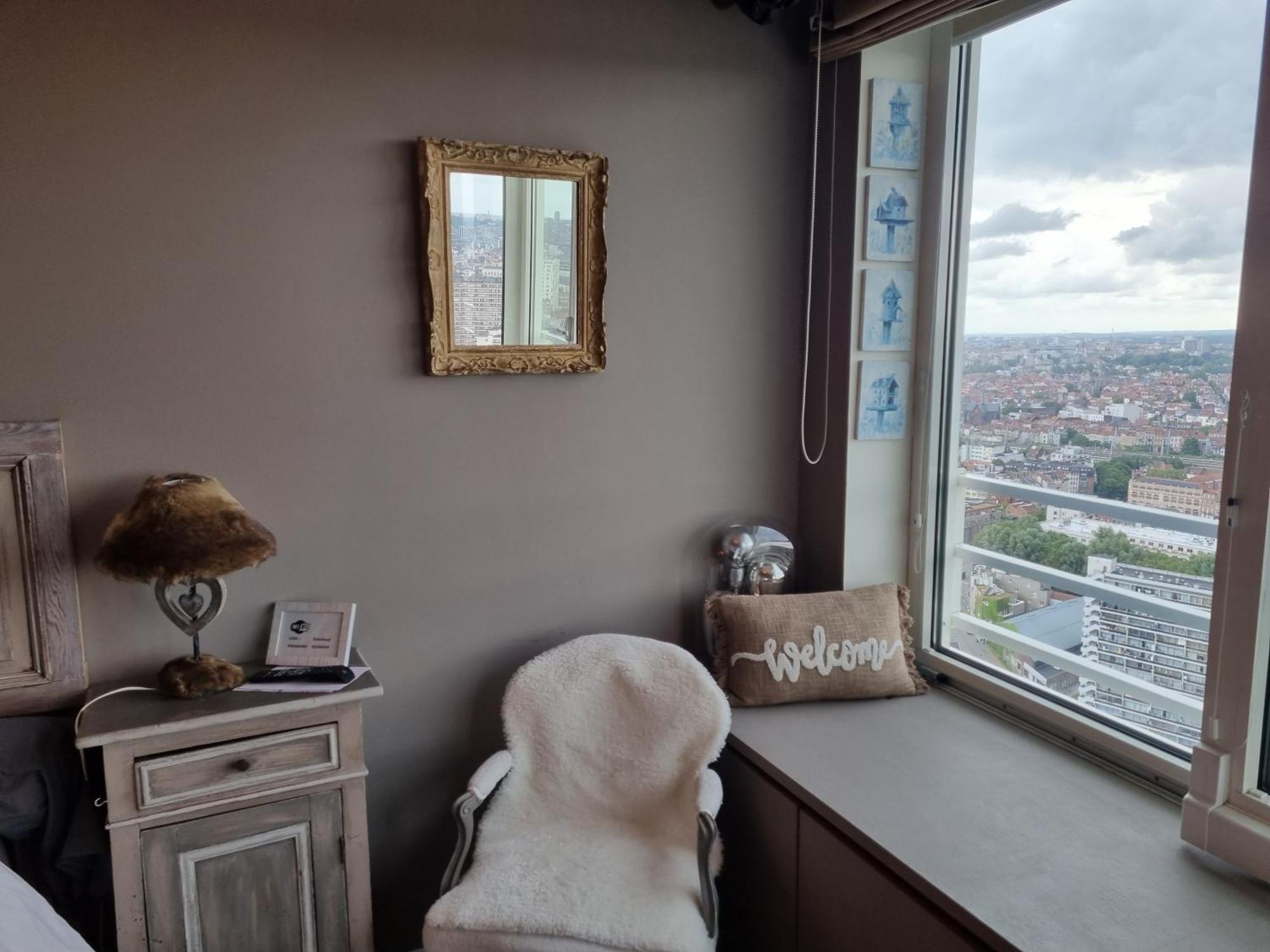 Romantic Room In Brussels Sky Esterno foto